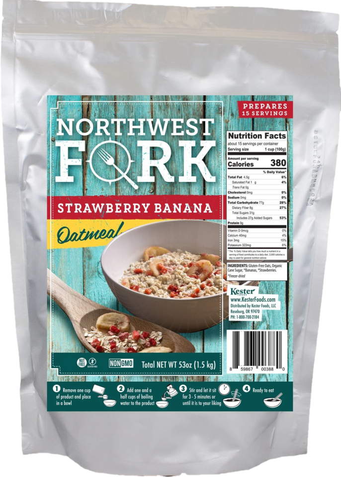 Strawberry Banana Oatmeal